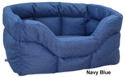 Large Tough Heavy Duty Rectangular High Sided Waterproof Dog Beds.