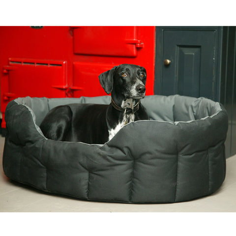 high sided large dog bed