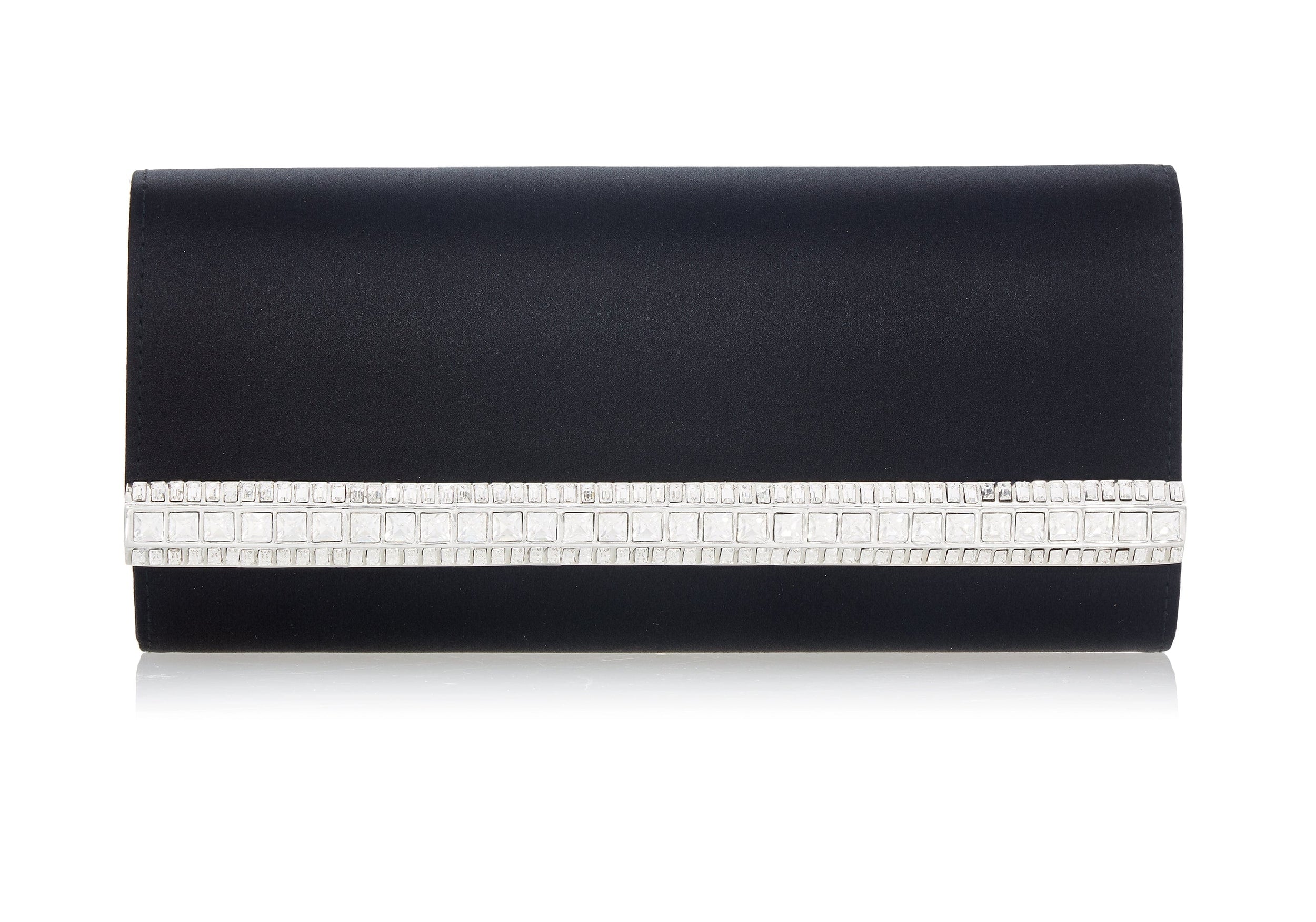 Designer Satin Handbags | Judith Leiber Satin Clutch