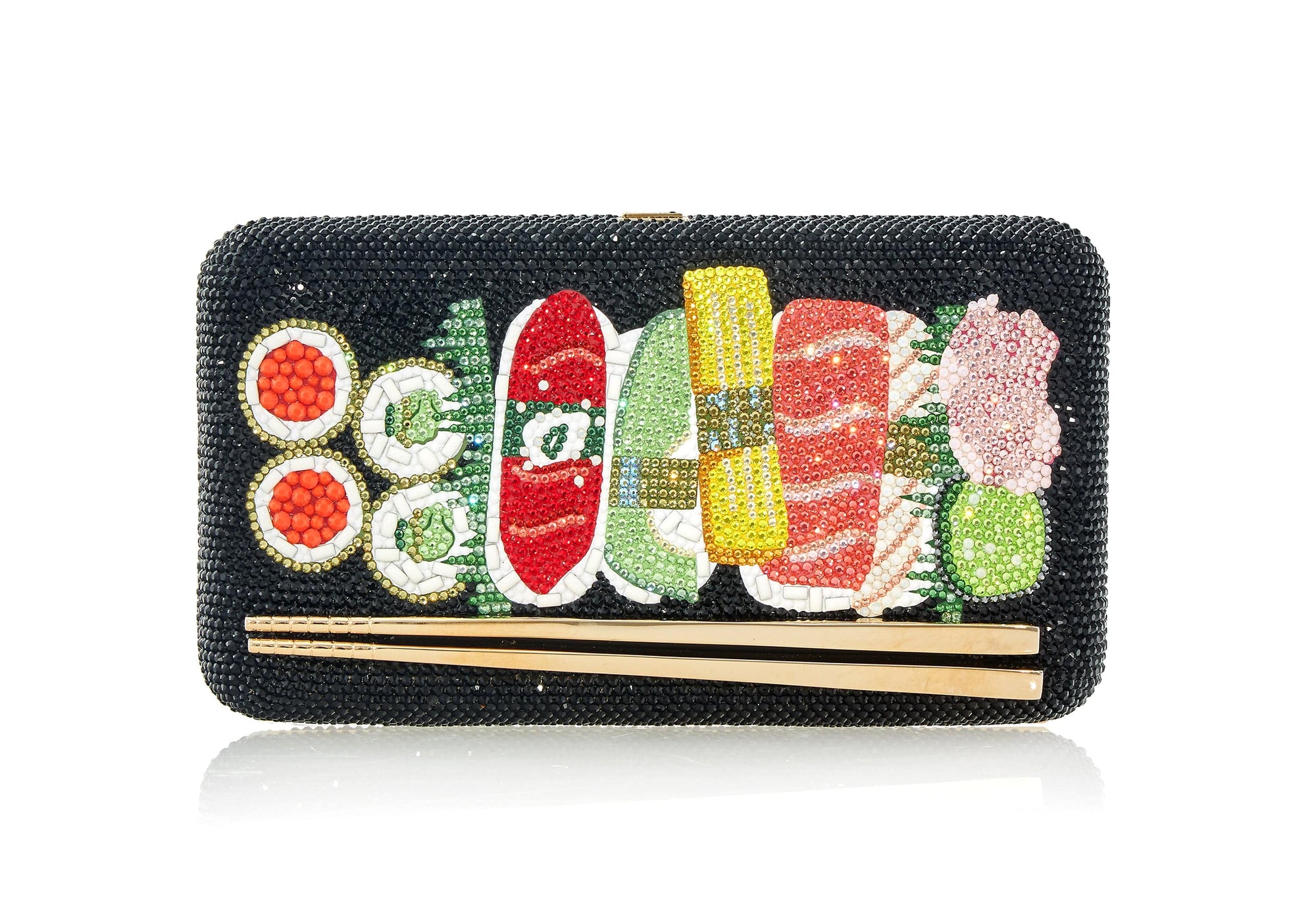 Happy Carrot' Canvas Clutch Bag / Accessory Case (CL00033400)