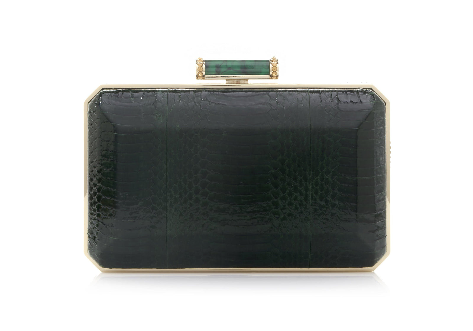 Judith Leiber Karung Snake Jeweled Clutch