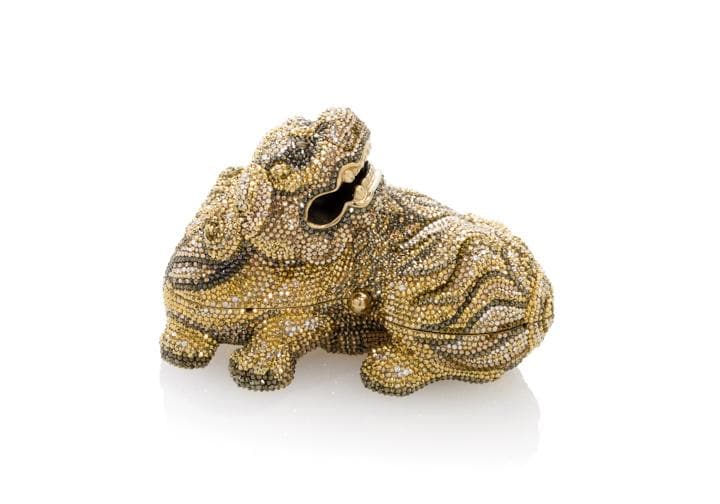 Judith Leiber French Poodle Fifi Clutch Bag