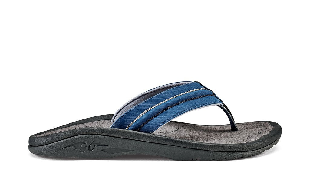 Hokua Sandal/Slate Blue-Charcoal 