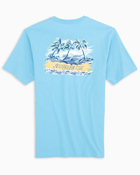 Southern Tide Men's Content Castaway Tee / Brisk Blue - Andy Thornal ...