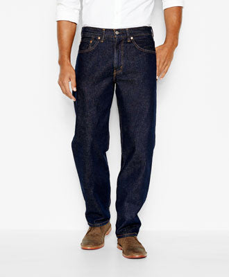 Levis Men's 550 Relaxed Fit Rinsed Jeans - Andy Thornal Company