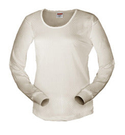 Terramar Womens Thermasilk Top - Natural - Andy Thornal Company