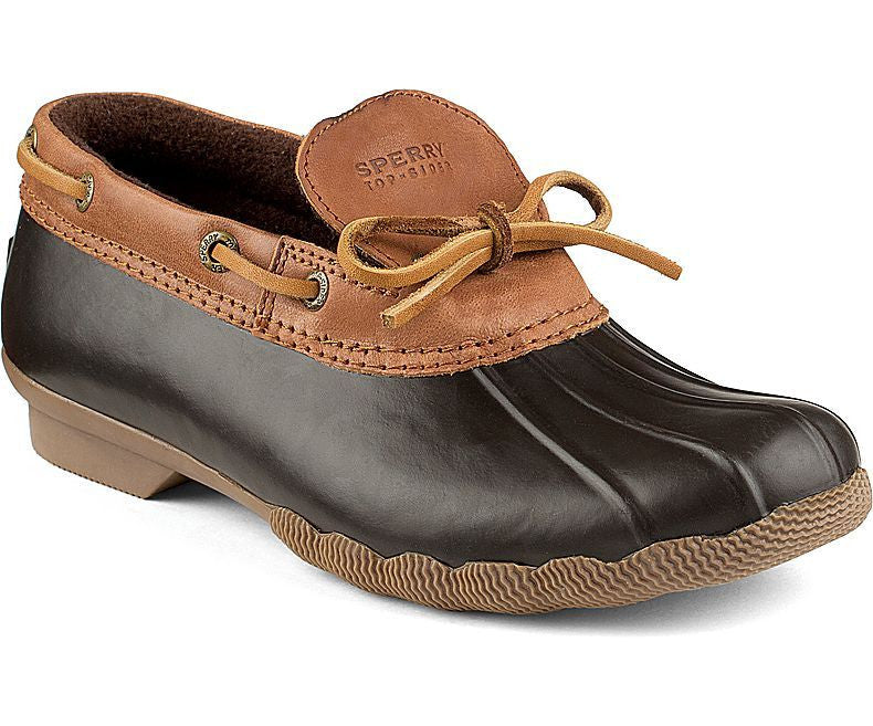 sperry slip on duck boots