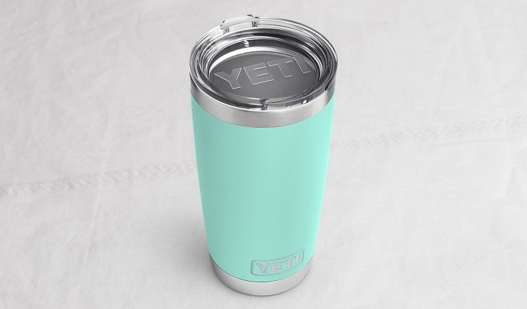 yeti rambler 20 oz tumbler seafoam