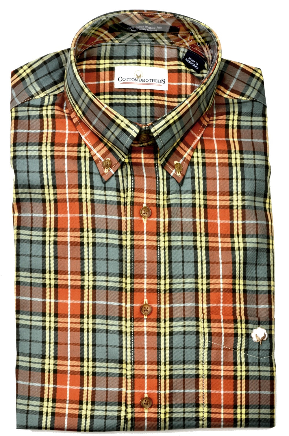 Cotton Brothers Men's LS BD Woven Sport Shirt/Multi #808613-97 - Andy ...