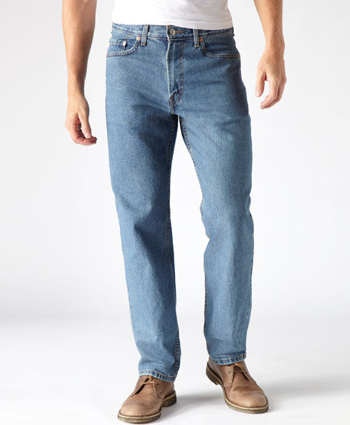 Levis Men's 550 Relaxed Fit Stonewash Jeans - Andy Thornal Company