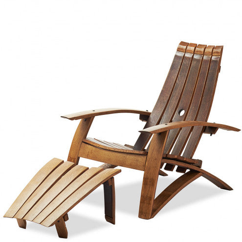 Wine Barrel Adirondack Chairs - Propercase