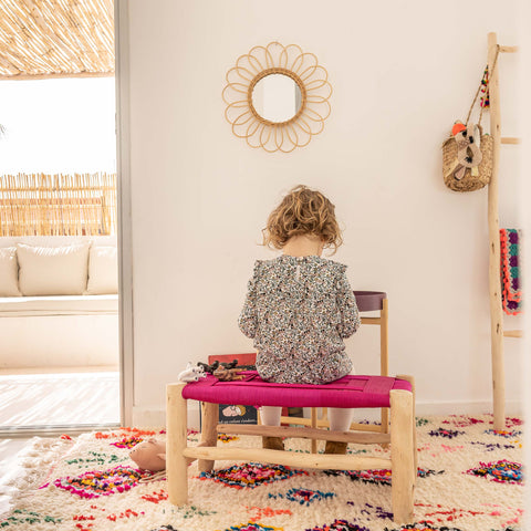 tapis berbère enfant