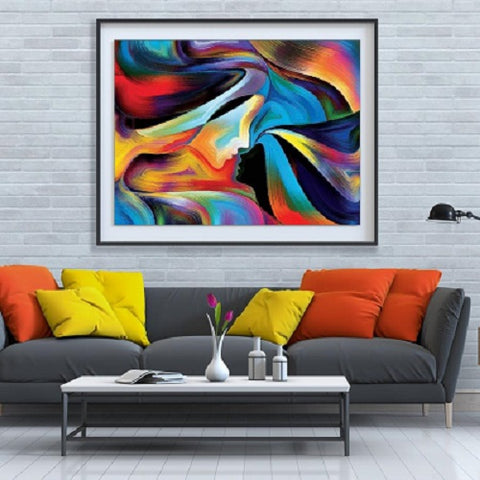 abstract couple painting 