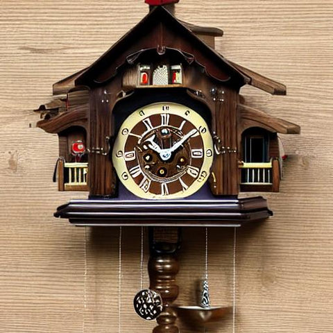 cuckoo clock by Writings On The Wall