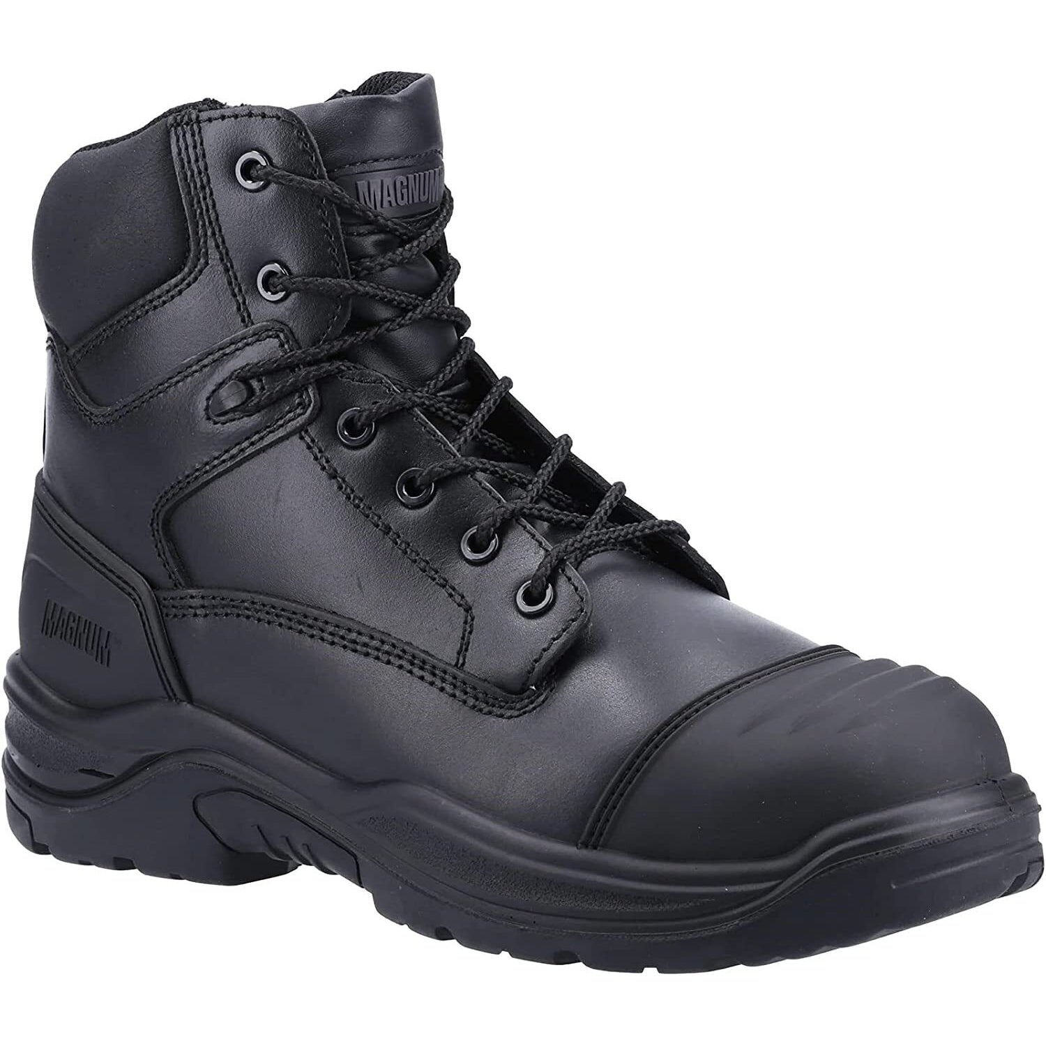 Magnum Mens Roadmaster Leather Safety Boots | Discounts on great Brands