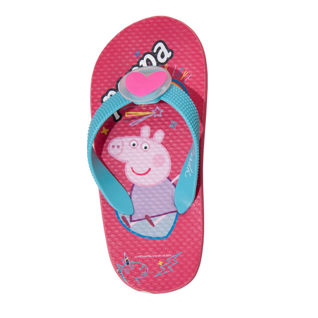 Perímetro Molesto Kosciuszko Peppa Pig Childrens/Kids Light Up Flip Flops | Discounts on great Brands