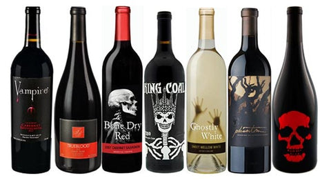 Halloween Themed Wine Tasting Recommendations