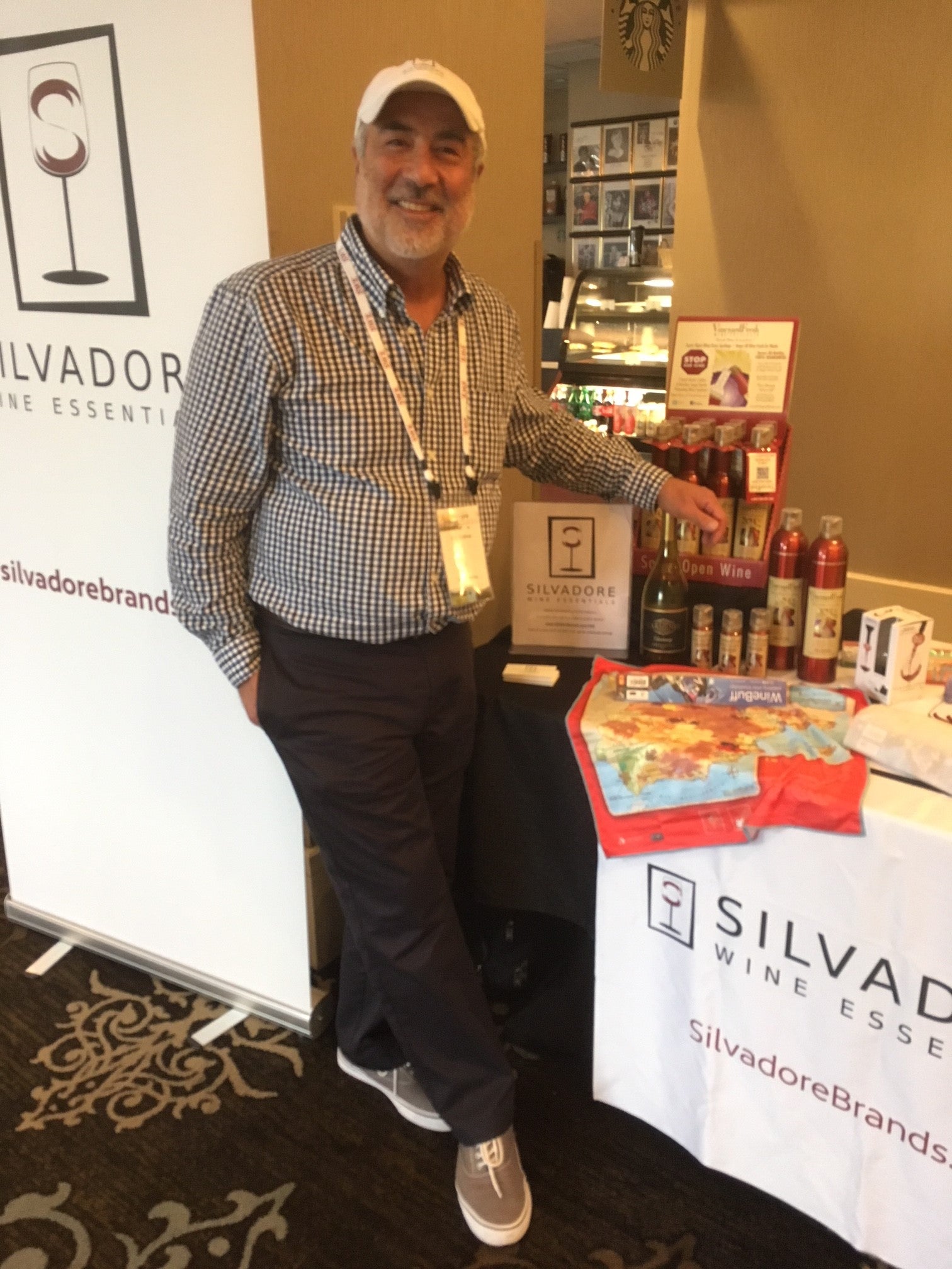 Gary at the Society of Wine Educators Conference, New York Finger Lakes, August 2018