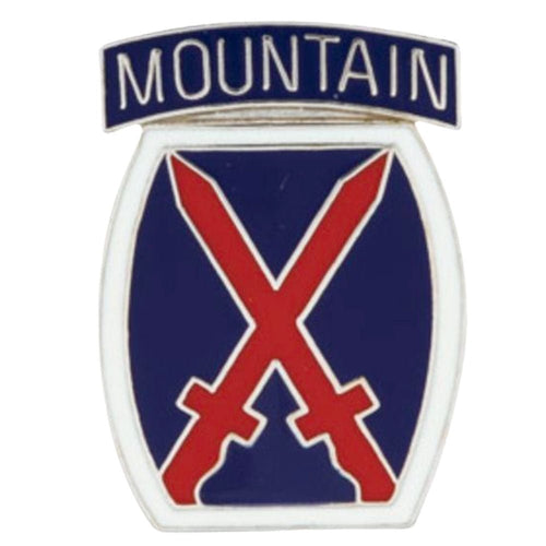 10th Mountain Division Lapel Pin