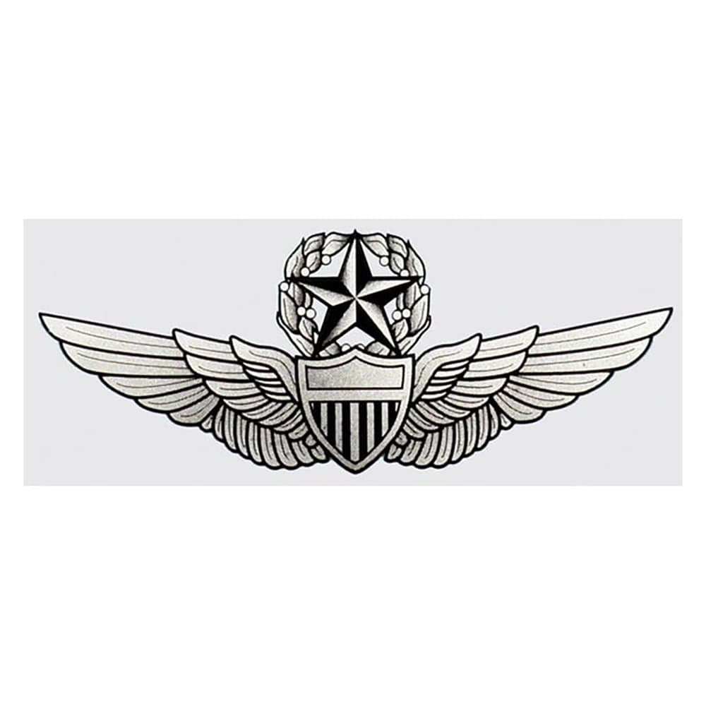 Army Master Aviator Wings Decal – 6 x 2.25 Inch