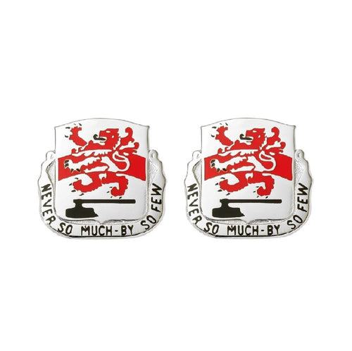 458th Engineer Battalion USAR Unit Crest - Set of 2