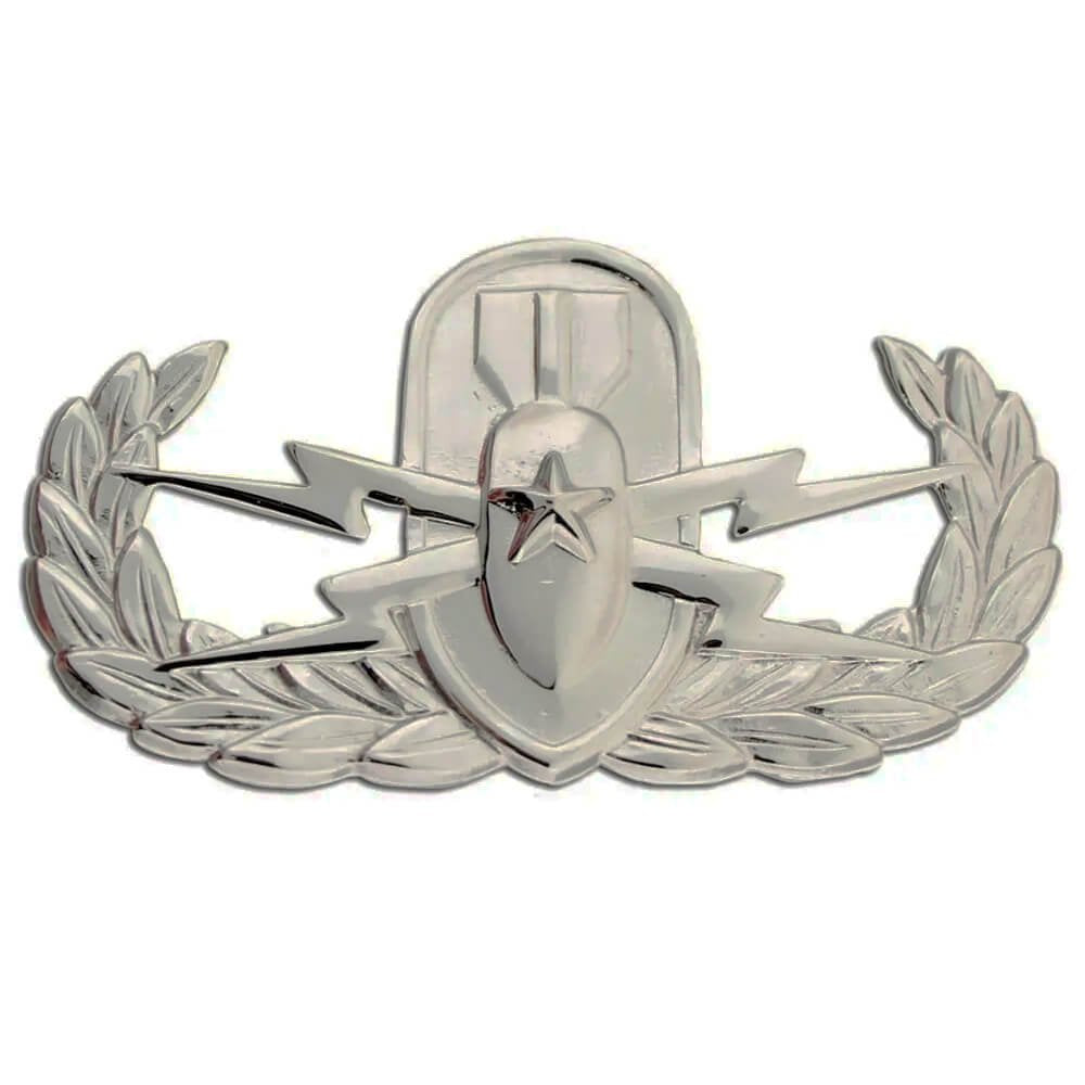 Basic Explosive Ordnance Disposal EOD Army Badge With Mirror