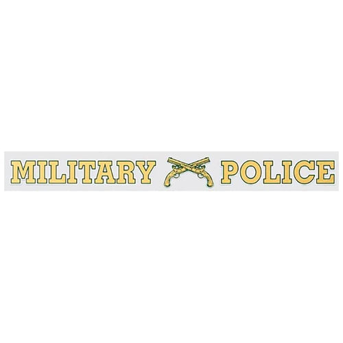Military Police Window Strip Decal 16.25" x 1.75"