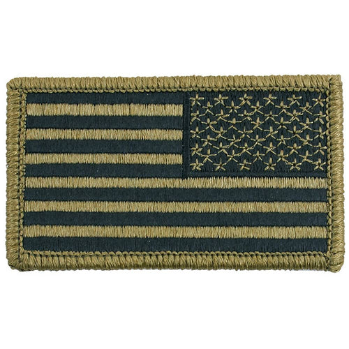 American Flag Reverse OCP Patch with Hook Fastener