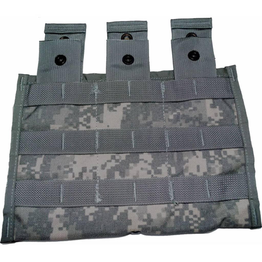 USGI OCP MOLLE II M16/M43 Triple 3 Magazine Pouch Army Surplus