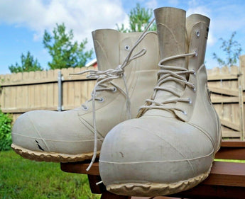 U.S. G.I. Extreme Cold Temperature Boots, White, Unissued by Coleman's Military Surplus