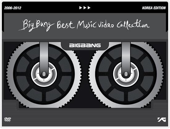 Used BIG BANG Best Music Video Collection 2006-2012 DVD 2 Disc