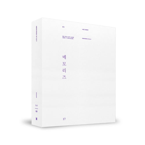 Used BTS Memories of 2017 5 DVD Photobook