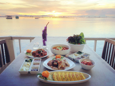 Repas bord de mer