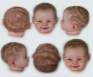 reborn dolls with painted hair