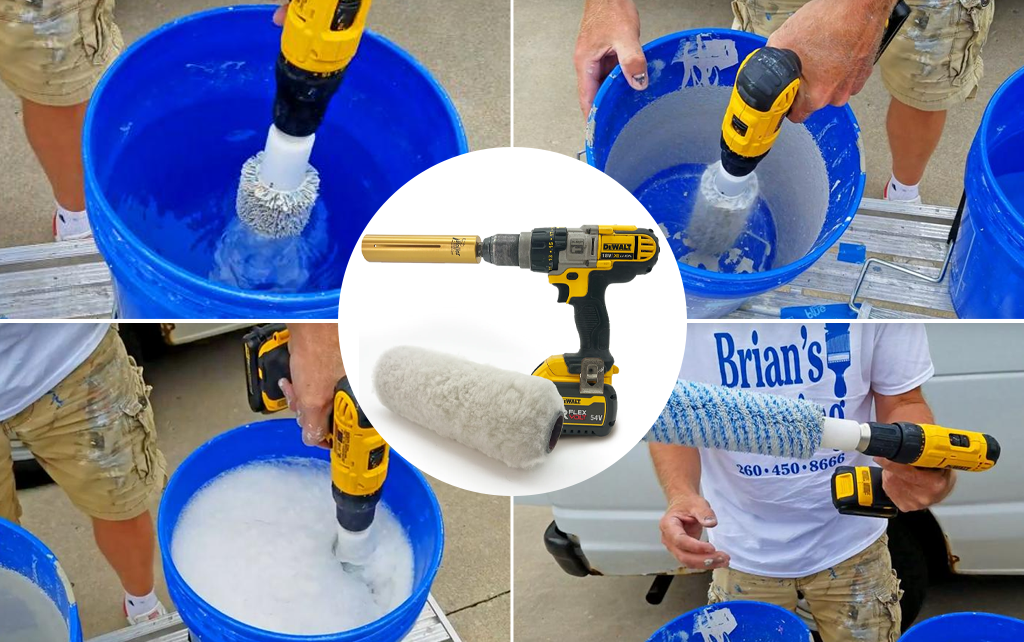 Best automatic paint roller cleaners, Easy guide to cleaning a paint roller