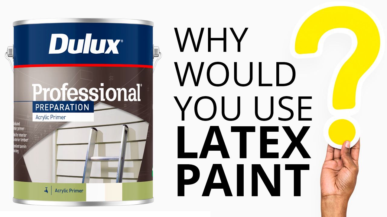use latex paint