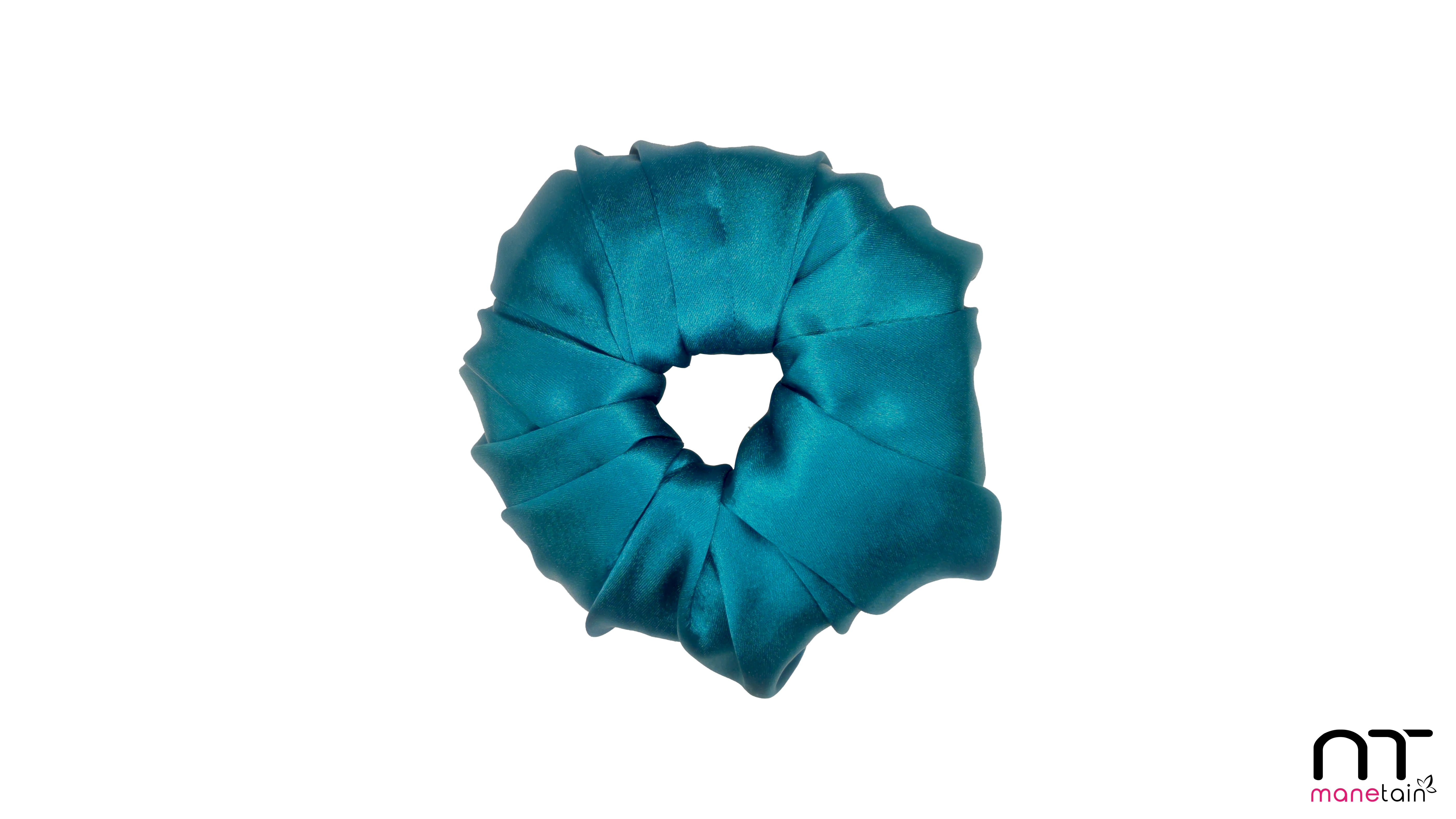 Buy Plain Ruffle Scrunchie For Curly Hair At Best Price.