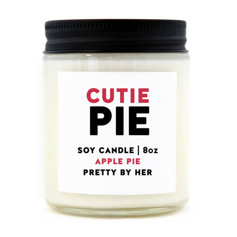 Cutie Pie | Apple Pie Scented Soy Wax Candle | Pretty By Her