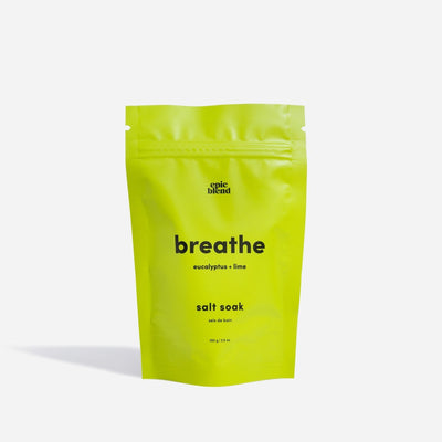 Breathe Salt Soak | Epic Blend - Pretty by Her- handmade locally in Cambridge, Ontario
