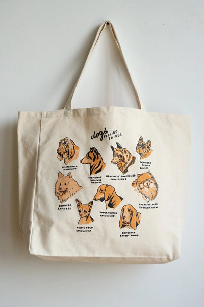 Names For Cats XL Tote - NATURAL – Stay Home Club