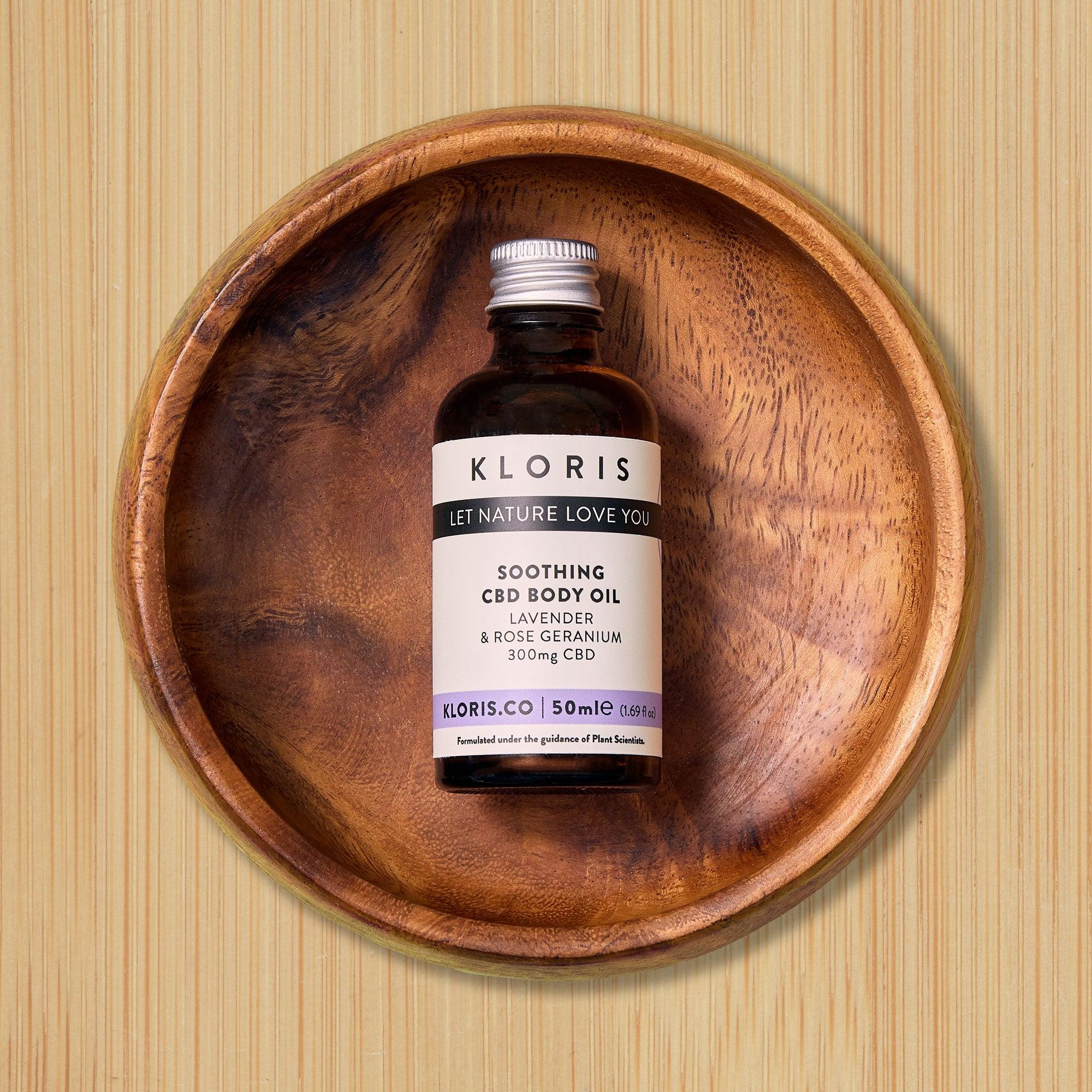 Soothing CBD Body & Massage Oil - Kloris product image