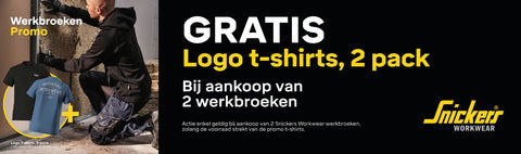 werkbroeken actie snickers workwear