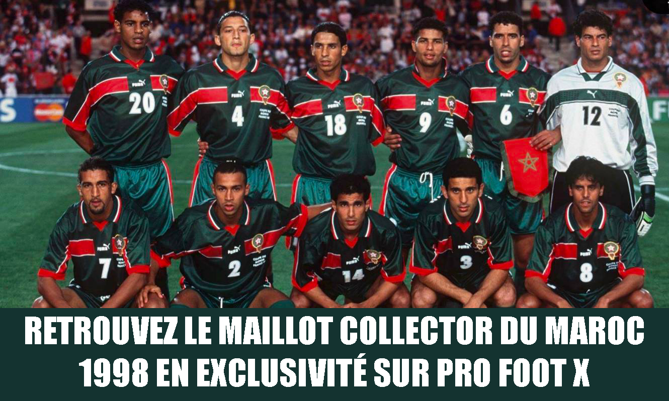 morocco jersey 1998