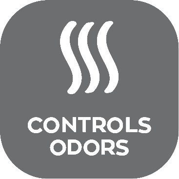Controls Odors.