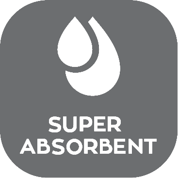 Super Absorbent.