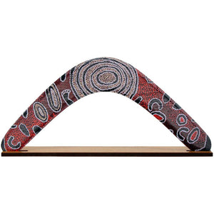 hand crafted boomerang souvenir made in Australia
