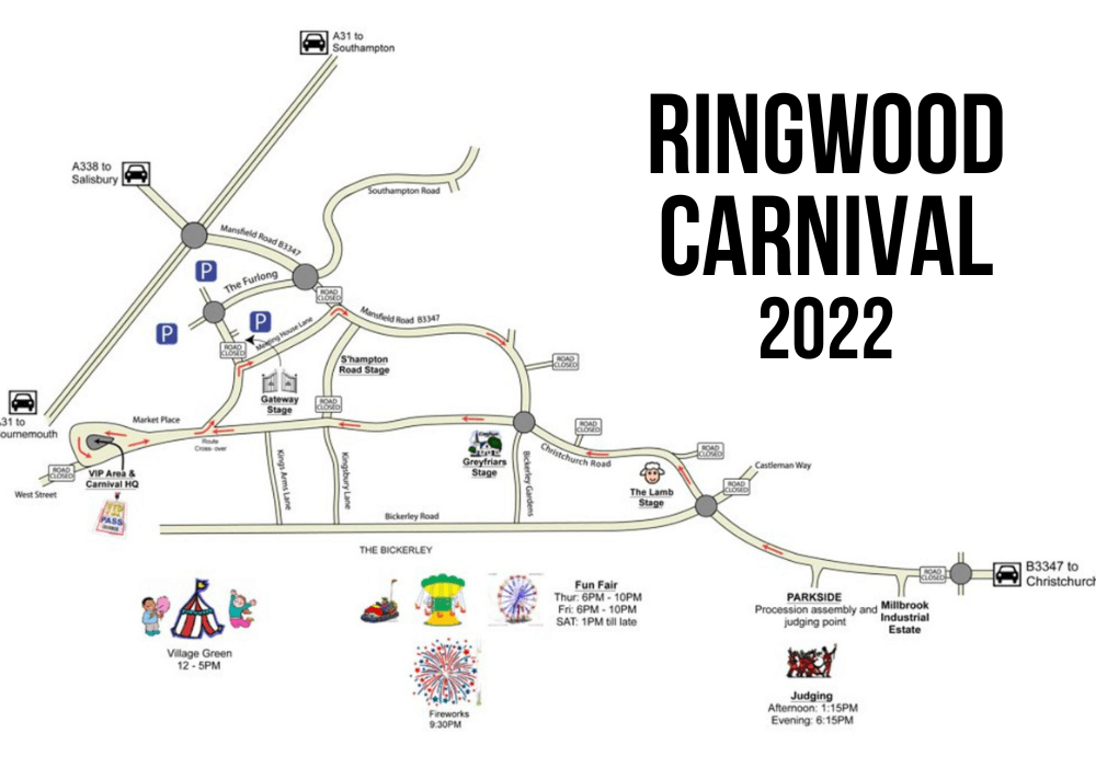 Ringwood Carnival with Barista & Co map location