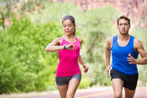 montre intelligente connectée pur le Jogging