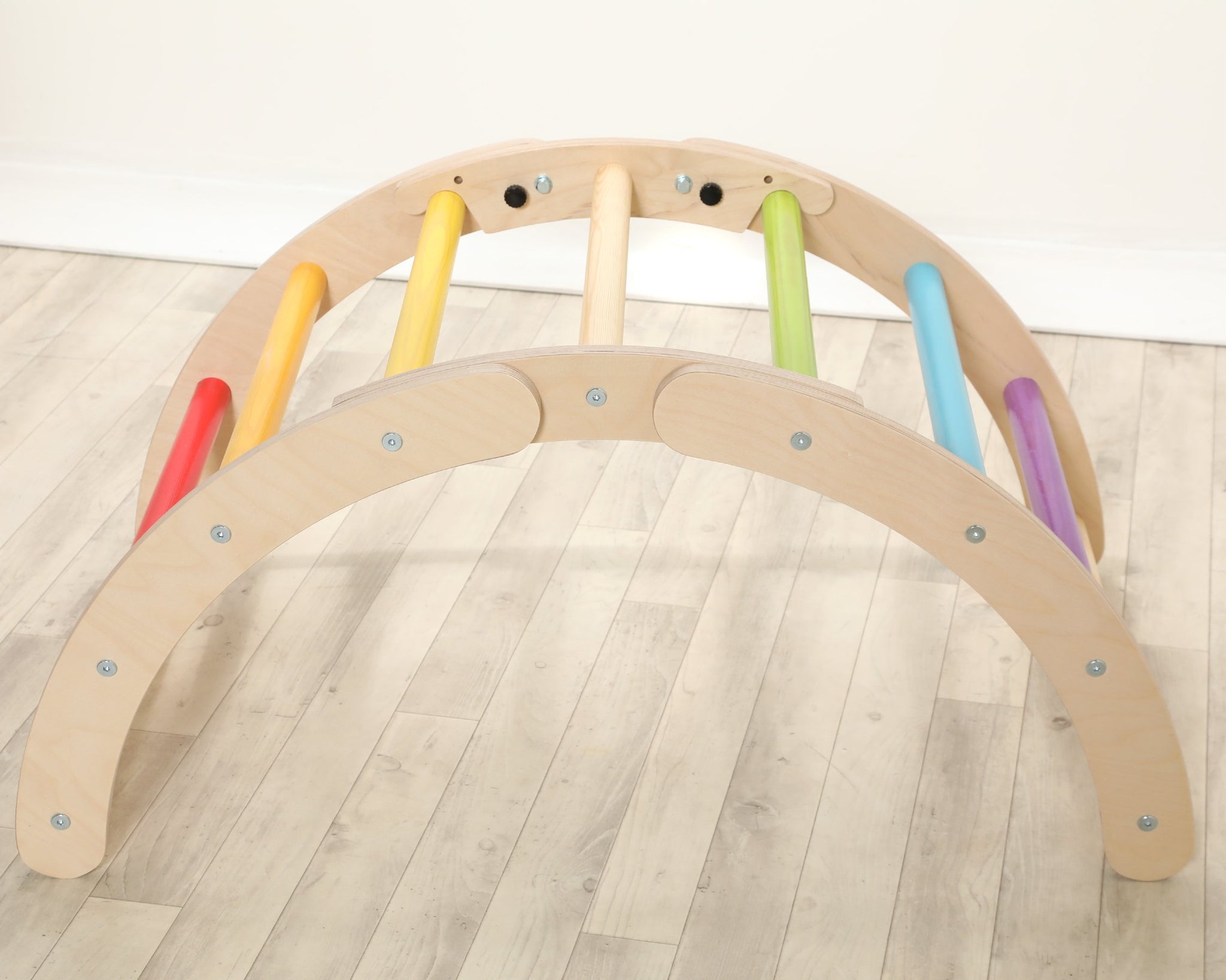 rainbow climbing frames