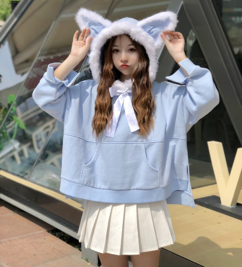 cat ear hoodie